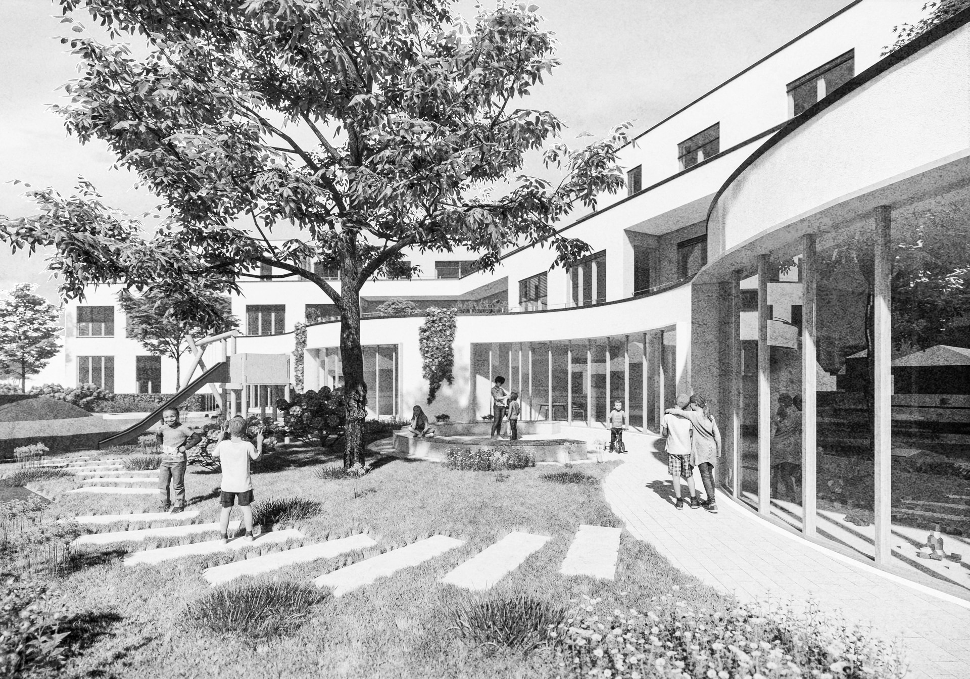 Wohnen und Kita an der Kämpe